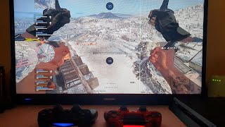 How To Split Screen On Warzone [upl. by Cullin905]