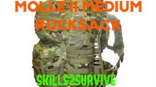 MOLLE II Medium Rucksack  Skills2Survive [upl. by Hartzell]