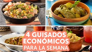 4 guisados económicos para la semana  Kiwilimón [upl. by Nitsyrc]