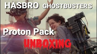 Hasbro Ghostbusters proton pack unboxing [upl. by Lrigybab]