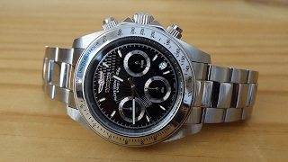 Invicta Speedway 9223 Quartz Chronograph Watch Review  Perth WAtch 27 [upl. by Kihtrak]