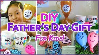 DIY Fathers Day Gift Ideas SUPER EASY for KIDS [upl. by Boutis]