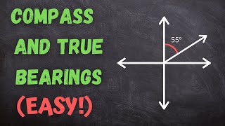 Compass and True Bearings Explained [upl. by Tripp688]