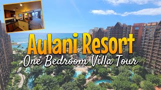 Disneys Aulani Resort One Bedroom Villa Tour  Ocean View [upl. by Cralg]