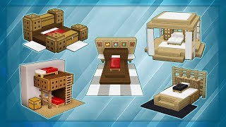 20 Minecraft Bed Designs [upl. by Rosalie951]