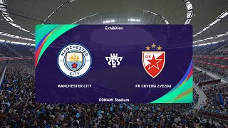 Manchester City vs FK Crvena zvezda 19092023 UEFA Champions League PES 2021 [upl. by Ritch140]