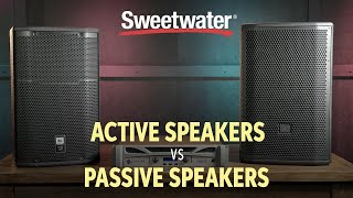 Active Speakers vs Passive Speakers 🔊  Live Sound Lesson [upl. by Alejandro968]