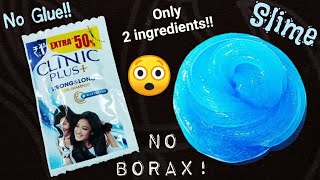 how to make slime with clinic plus shampoo  slime with clinic plus shampoo does it works no glue [upl. by Jayson]