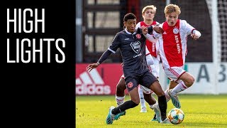 Highlights Ajax O19  Almere City O19 [upl. by Jordon]