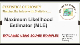 Maximum Likelihood Estimation  MLE  Part 1  Poisson Distribution MLE [upl. by Fasta]