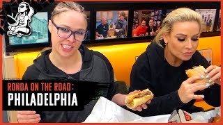 Ronda on the Road  WWE RAW Philadelphia [upl. by Shuping416]