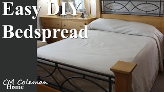 Simple DIY Bedspread [upl. by Seltzer]