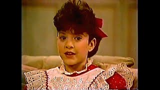 Tiffany Brissette SMALL WONDER 1980s PSA Commercial [upl. by Harts]