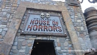 House of Horrors  Universal Studios Hollywood  Full Walkthrough [upl. by Graff]