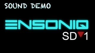 ENSONIQ SQ80 Synthesizer 1987  NEW PATCHES  HD DEMO [upl. by Nonarb]