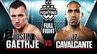 Justin Gaethje vs Gesias Cavalcante  WSOF 2 2013 [upl. by Lipman]