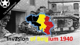 1940  The Invasion of Belgium [upl. by Koosis]