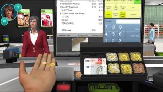 Trailer new Cashier Trainer supermarket [upl. by Biles379]