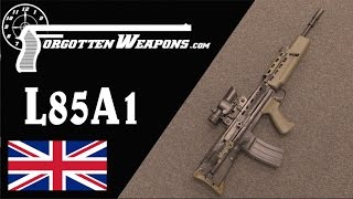 Enfield L85A1 Perhaps the Worst Modern Military Rifle [upl. by Ppik]