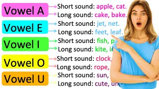 VOWELS amp CONSONANTS  Whats the difference  Learn with examples [upl. by Chanda149]