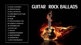 Relaxing Guitar Slow Rock 70s 80s  Best Of Guitar Slow Rock Instrumental 2019 [upl. by Laughry]