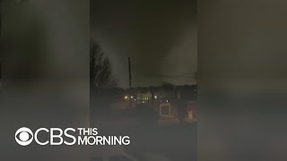 Tornadoes in Nashville area kill several [upl. by Refotsirc]