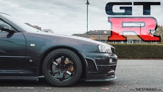 NISSAN SKYLINE GTR R34  4K VIDEO [upl. by Edmonds]