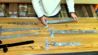 Types of Gate Hinges [upl. by Krusche]