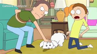 Rick And Morty  Snuffles the dog becomes Smart [upl. by Cayla]