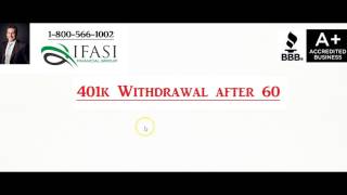 How to Withdraw from 401k after age 60  How to Withdraw from 401ks after Age 60 [upl. by Winifred948]