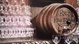 Pabst Blue Ribbon Beer Gay 90s Commercial 1973 [upl. by Kettie]