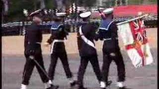 Royal Navy Reserve  RNR100 Centennial Parade  Heart of Oak [upl. by Nobie166]