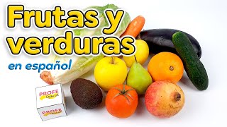 Fruits and vegetables in Spanish Las frutas en español [upl. by Raine852]