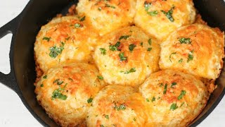 Easy Drop Biscuits amp Garlic Cheddar Biscuits [upl. by Metzgar]