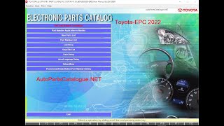 Toyota EPC All Regions 2024 Parts Catalog [upl. by Nyrak621]