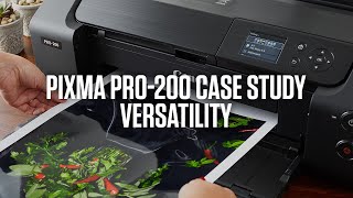 The new Canon PIXMA PRO200  Amazing versatility [upl. by Limber]