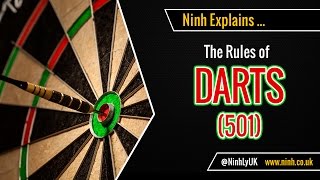 The Rules of Darts 501  EXPLAINED [upl. by Sanborne516]