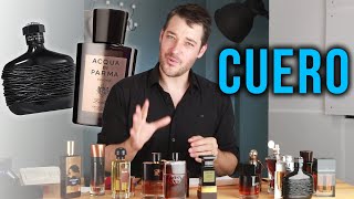 Top 5 perfumes de cuero 2020 [upl. by Nodnek]