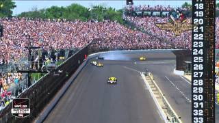 2014 Indy 500 Race Highlights [upl. by Keily]