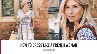 HOW TO DRESS LIKE A FRENCH WOMAN  Parisian Style [upl. by Suzan358]