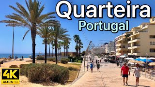 Quarteira  Portugal Walking tour  Algarve 4K Ultra HD [upl. by Eba]