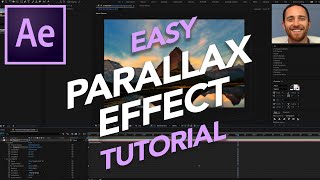 Easy Parallax Effect Tutorial in Adobe After Effects [upl. by Held]