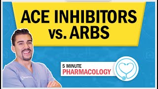 Pharmacology ACE Inhibitors vs ARBs  Antihypertensive l Lisinopril Losartan for NCLEX RN LPN [upl. by Parish22]