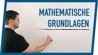 Mathematische Grundlagen Quermix  Mathe by Daniel Jung [upl. by Glialentn]