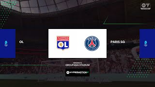 Lyon vs PSG 02112024 Première Ligue Féminine FC 25 [upl. by Odnalro]