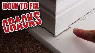 How to properly FILL CRACKS around Window Sills [upl. by Philoo241]