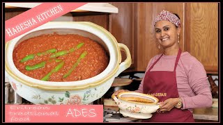 Habesha Kitchen  Easy and Simple Traditional Eritrean Ades Recipe [upl. by Ahsyek]