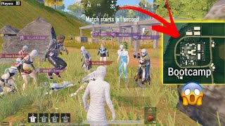 ALL PLAYERS CALLED ME BOOTCAMP😱REAL KING OF BOOTCAMP  Pubg Mobile [upl. by Benedetta819]