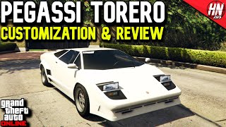 Pegassi Torero Customization amp Review  GTA Online [upl. by Noli]