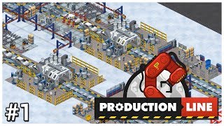 Production Line  1  The Basics  Lets Play  Gameplay  Construction [upl. by Anirtac520]